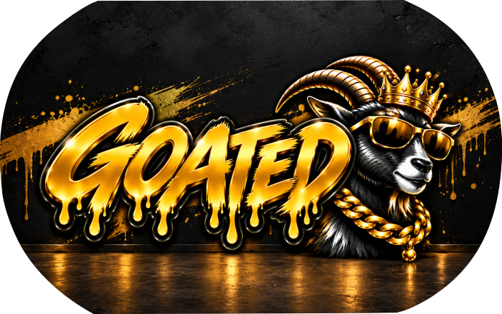 GOATED official S-Tag artwork